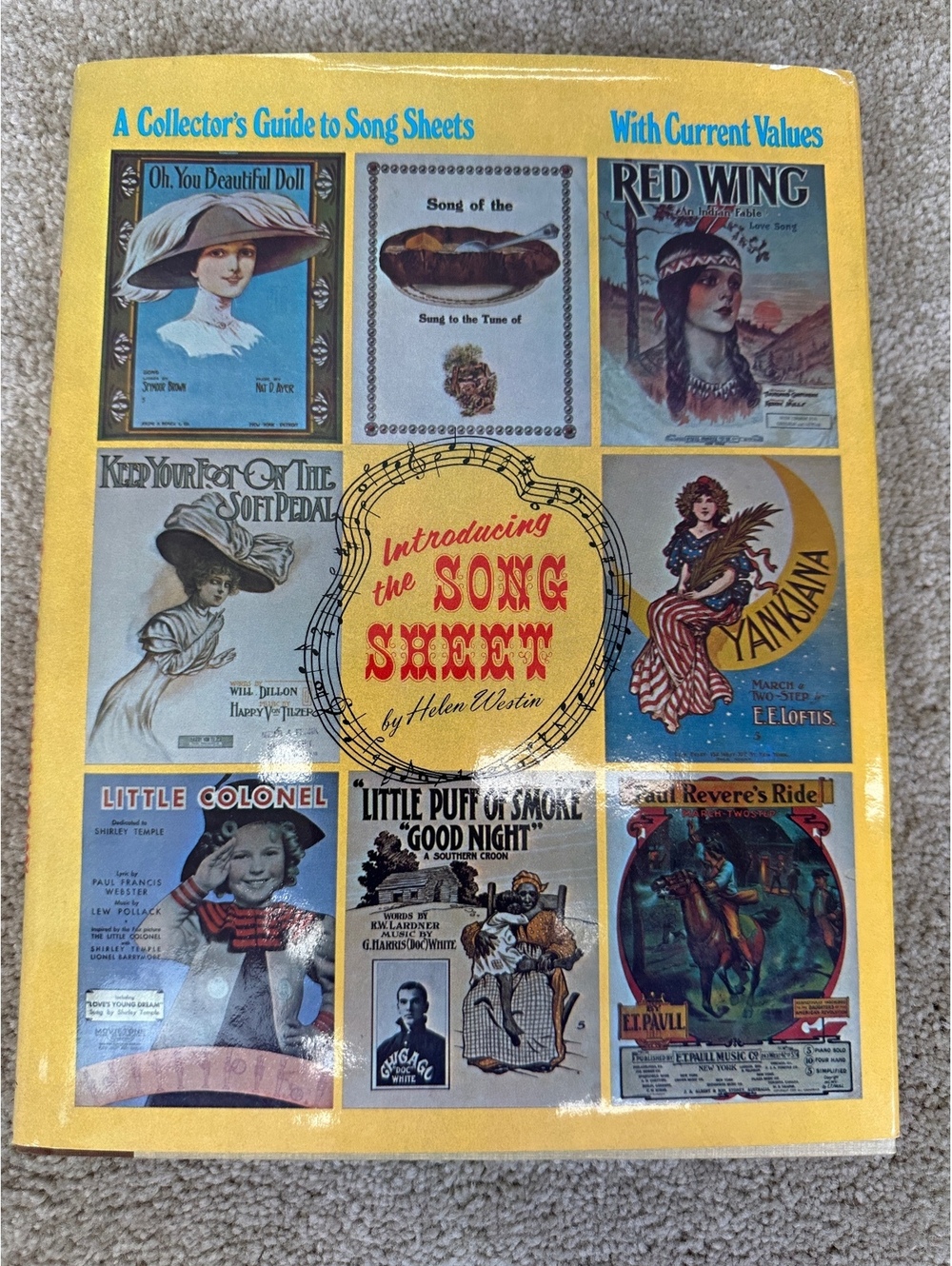VTG 1976 Introducing The Song Sheet Helen Westin Tin Pan Alley Collectors Guide